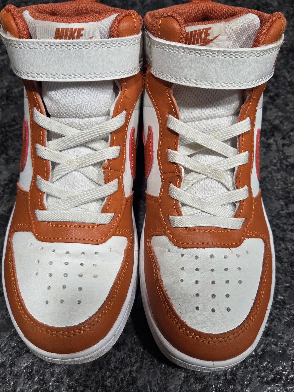 Nike Kids Court Borough Mid 2 Sneakers Size 13.5 - Picture 5 of 8